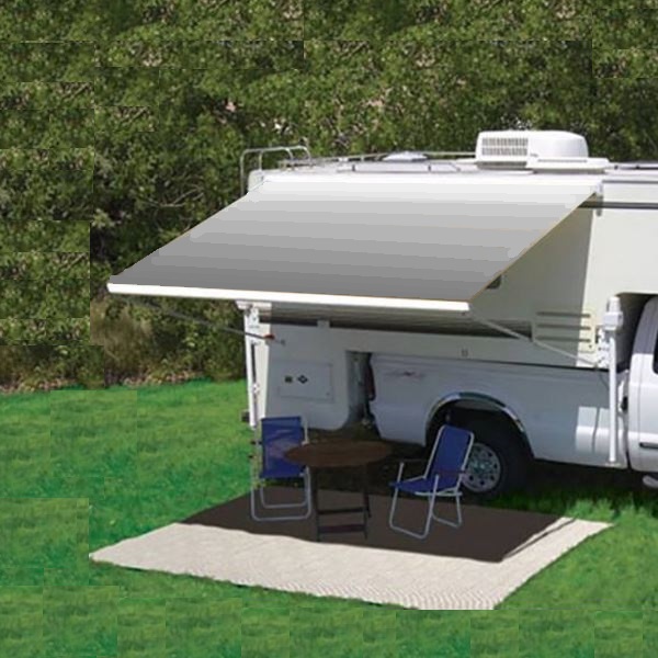 Carefree Rv Carefree Rv Campout Awning 35 Meter Silver Shale Fade